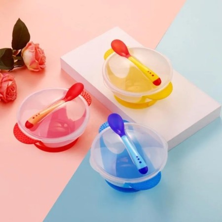 Antiskid Suction Cup Feeding Bowl