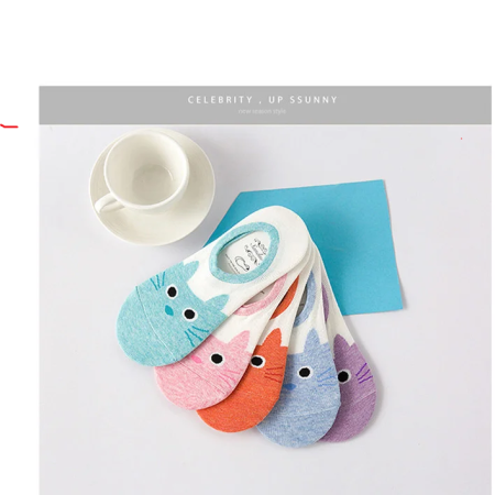 Stitch Chines Sockes - 1 Pair