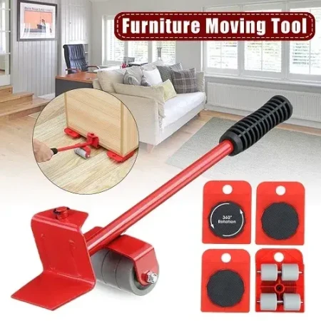 Furniture Lifter Easy Moving Sliders 5 Packs